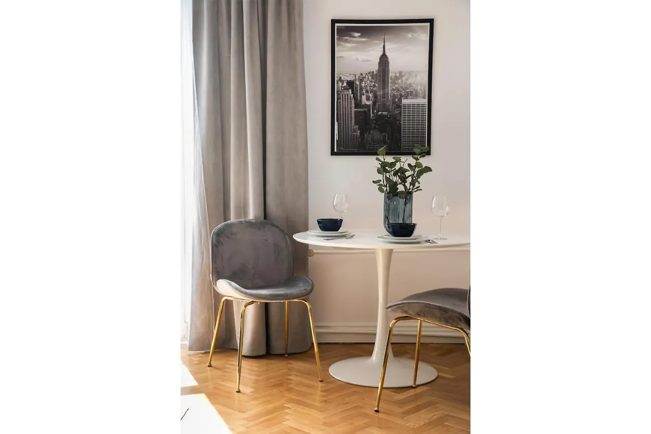 Metro Dworzec Gdanski Elegant Studio Apartment Warsaw Poland